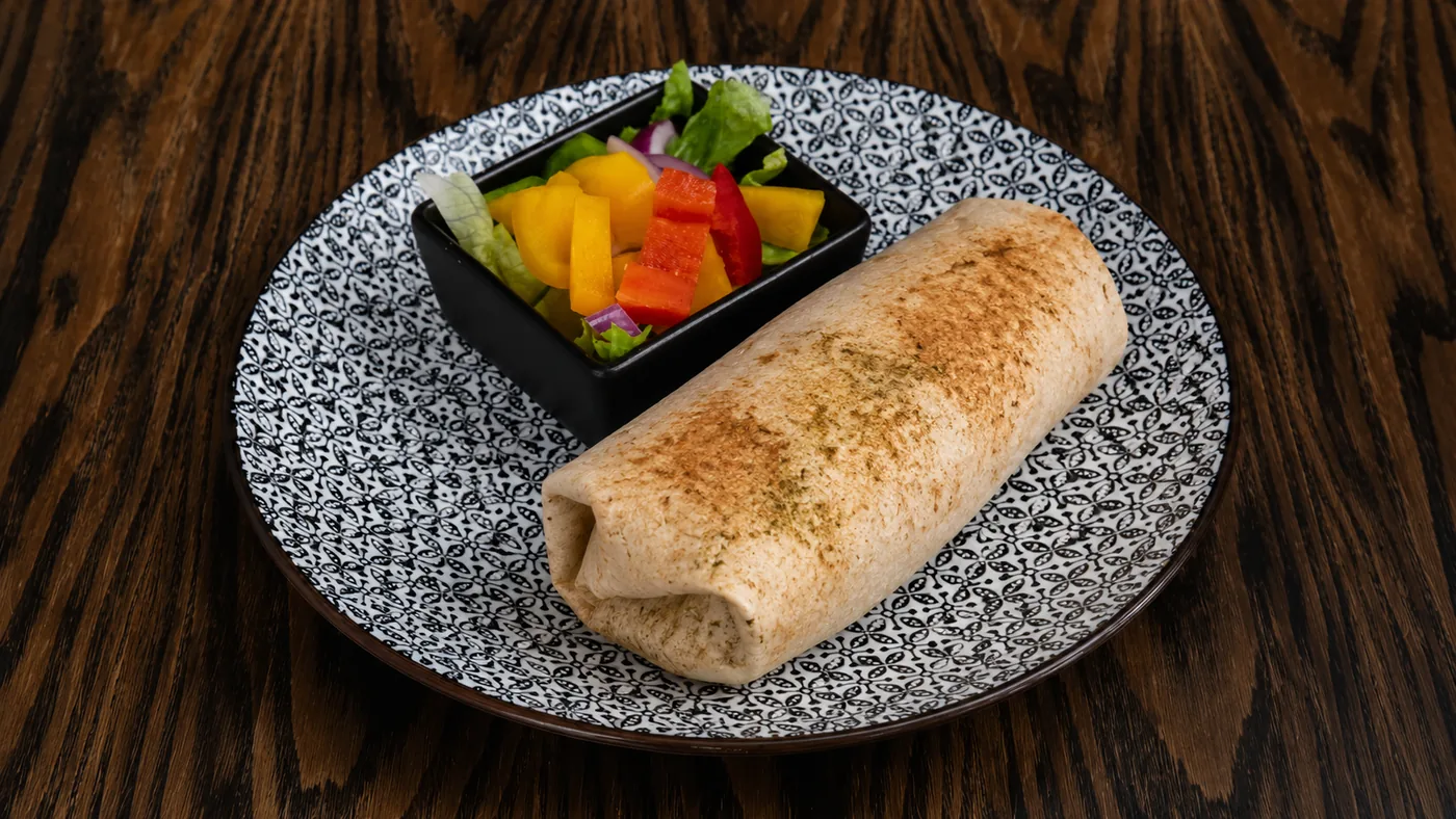 Vegetarian Burrito - Mexican food at Sierra Paphos